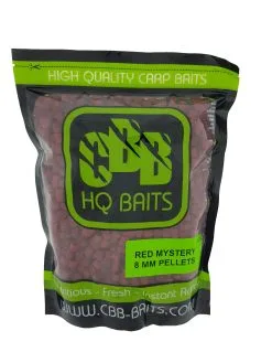 CBB HQ Baits Red Mystery Pellet 1kg -Exporteren Vislijnen Gereedschap Winkel CBB Baits Red Mystery Pellet 8mm CP0108 1 scaled 1