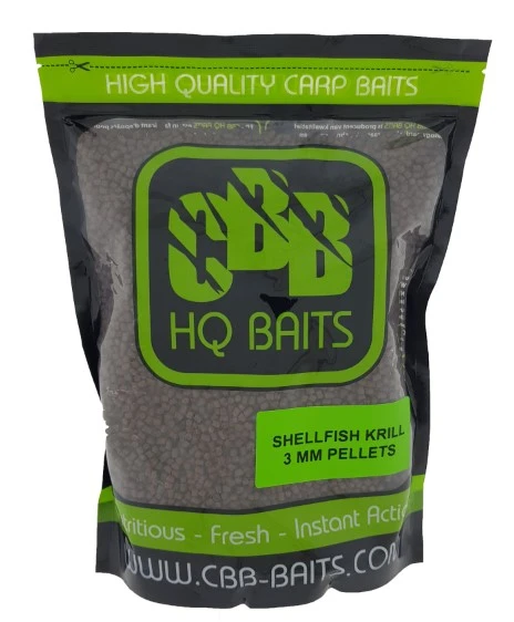 CBB HQ Baits Shellfish Krill Pellet 1kg 1 CBB HQ Baits Shellfish Krill Pellet 1kg