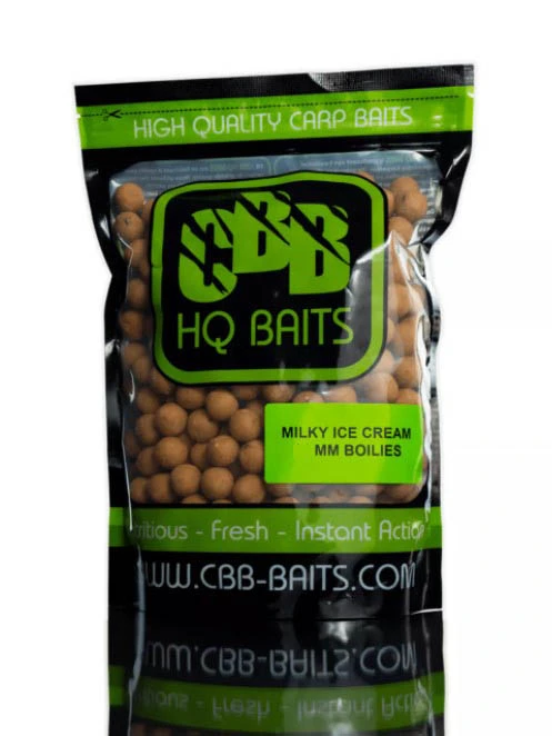 CBB HQ Baits CBB Baits Milky Ice Cream Boilie 5kg 1 CBB HQ Baits CBB Baits Milky Ice Cream Boilie 5kg