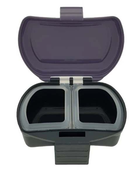 Draagbaar Aasbakje Met Anti Escape 2 Draagbaar Aasbakje Met Anti Escape - Afbeelding 2