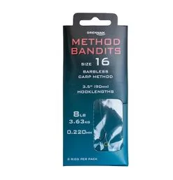 Drennan Method Bandits Carp Method Barbless 9cm