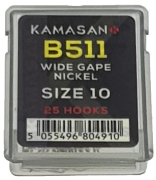 Kamasan B511 Wide Gape 25pcs 1 Kamasan B511 Wide Gape 25pcs