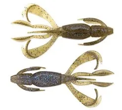 Keitech Crazy Flapper 2.8" 8pcs -Exporteren Vislijnen Gereedschap Winkel Keitech Crazy Electric Green Craw