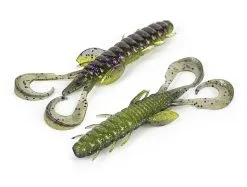 Molix Freaky Craw 4" 5pcs -Exporteren Vislijnen Gereedschap Winkel Molix Freaky Craw 156 Watermelon Candy