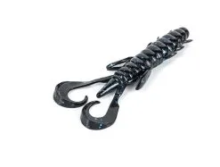 Molix Freaky Craw 4" 5pcs -Exporteren Vislijnen Gereedschap Winkel Molix Freaky Craw 177 Black Blue Flake