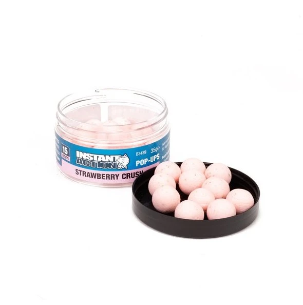 Nash Instant Action Pop Up Strawberry Crush 15mm 1 Nash Instant Action Pop Up Strawberry Crush 15mm
