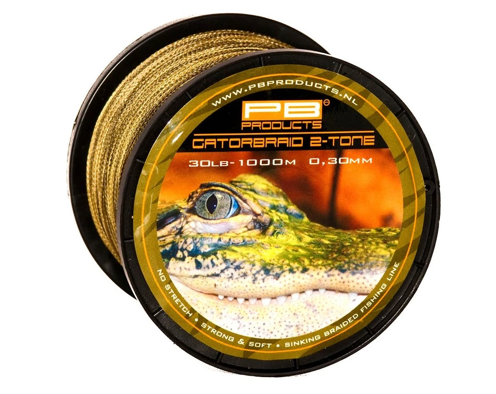 PB Gator Braid 2-tone 1000m 1 PB Gator Braid 2-tone 1000m