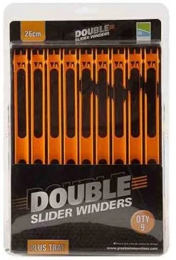 Preston Double Slider Winders In Box 26cm Qty 9