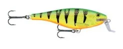 Rapala Super Shad Rap 14cm 45gr -Exporteren Vislijnen Gereedschap Winkel Rapala Super Shad Rap Fire Perch FP