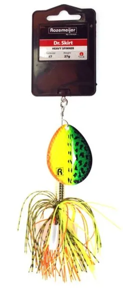 Rozemeyer Dr. Skirt Heavy Spinner 27gr Blade #7