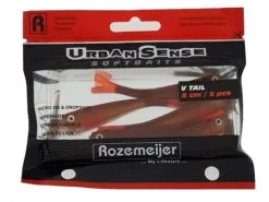 Rozemeyer Rozemeijer Urban Sense V Tail 8cm 5pcs -Exporteren Vislijnen Gereedschap Winkel Rozemeijer Urban Sense Bloody Minnow V Tail 66713 Main