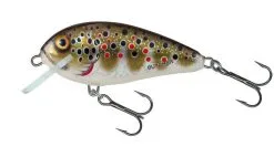 Salmo Butcher 5 Floating -Exporteren Vislijnen Gereedschap Winkel Salmo Butcher 5 Floating Holo Brown Trout QBU020
