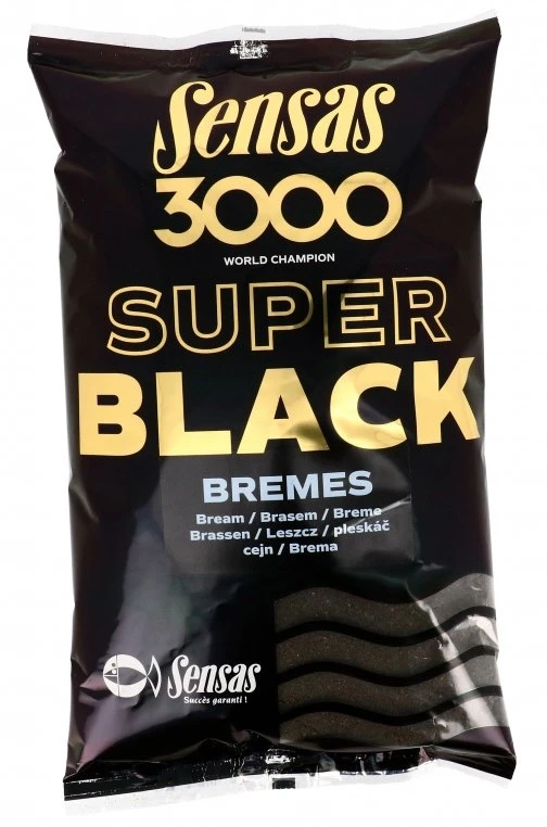 Sensas Super Black Bremes 1kg 1 Sensas Super Black Bremes 1kg