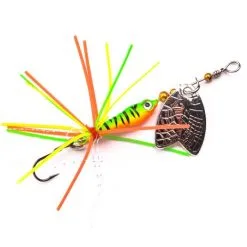Spro Larva Mayfly Spinner Single Hook 5cm 4gr -Exporteren Vislijnen Gereedschap Winkel Spro Larva Mayfly Firetiger Single Hook 4351 101