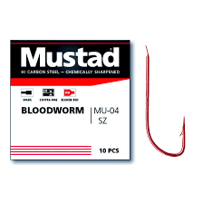 Mustad Bloodworm MU-04 10pcs