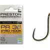 PRESTON INNOVATIONS PR36 Preston Eyed Hook For Hair Rigging 10pcs